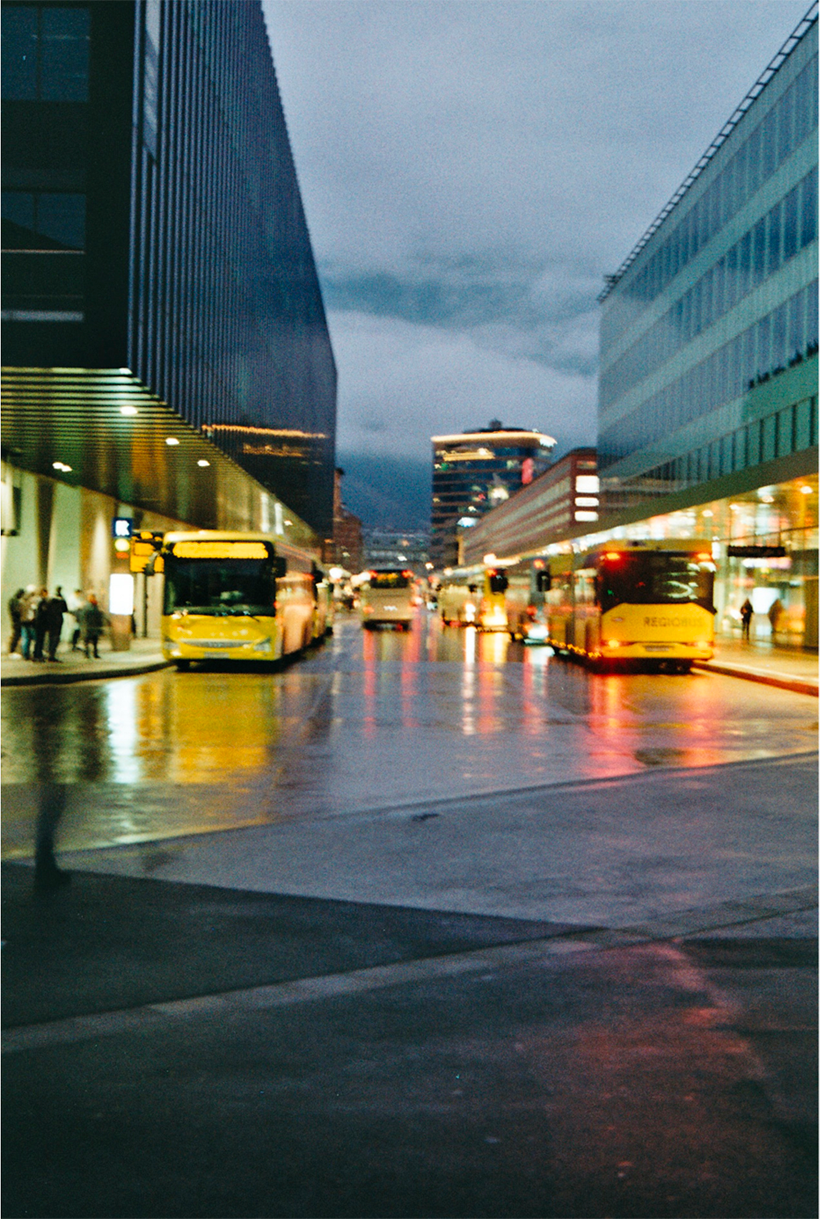 Bus stops, Innsbruck